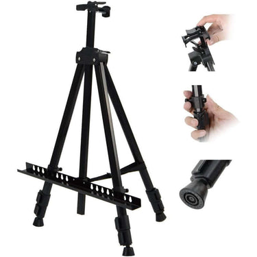 Art Easel Aluminum Metal Tripod Display Easel 21